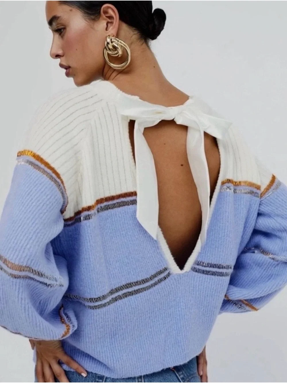 For Love And Lemons chunky colorblock
